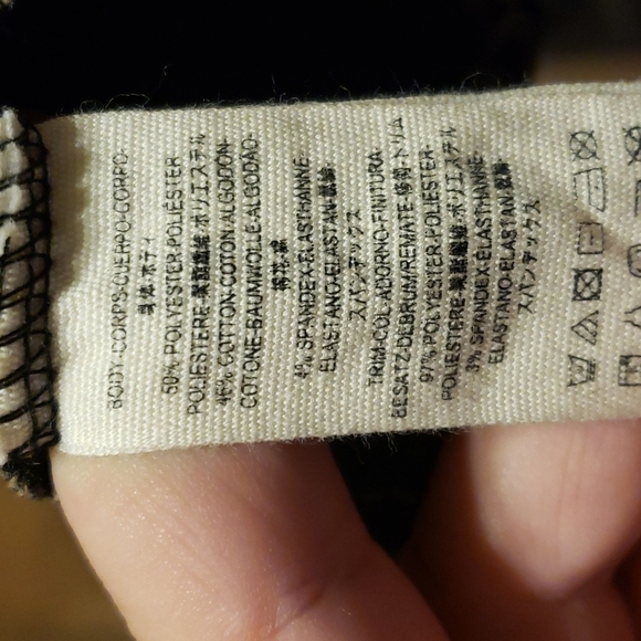 Free people keyhole shoulder open back long sleeve brocade style dress - Picture 7 of 7